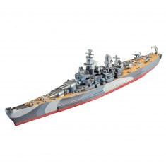 Maquette bateau : Model Set : Battleship U.S.S. Missouri (WWII)