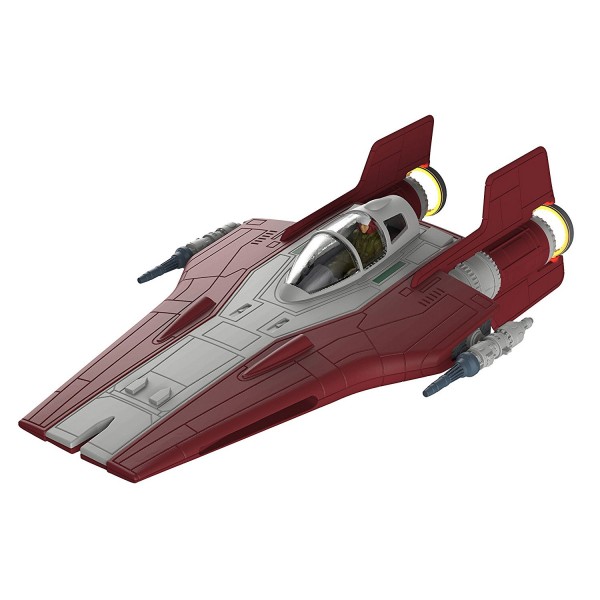 Maquette Star Wars : Build & Play : Resistance A-Wing Fighter : Rouge - Revell-06759