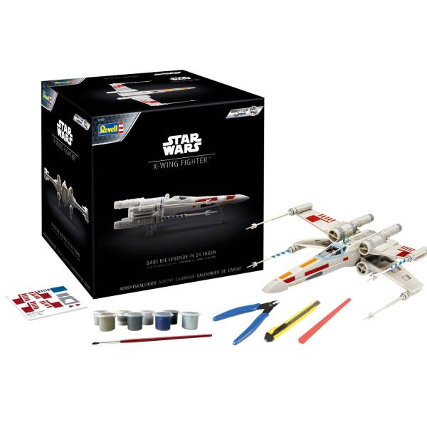 Calendrier de l'avent Star Wars : X-wing Fighter - Easy Click - Revell-01035