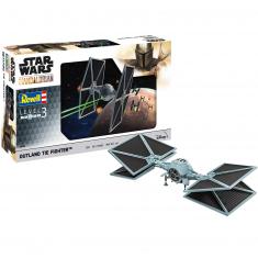 Maquette Star Wars : The Mandalorian : Outland TIE Fighter