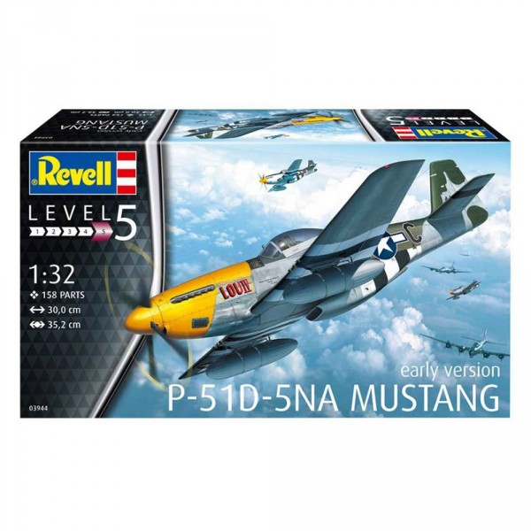 P-51D-5NA Mustang (early version - 1:32e - Revell - Revell-03944