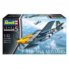 Aircraft model: P-51D Mustang