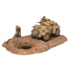 Model military vehicle: Humber Mk.II