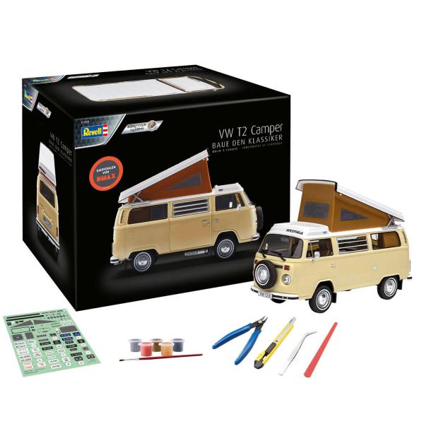 Calendrier de l'avent : Maquette VW T2 Camper - Easy Click - Revell-01040