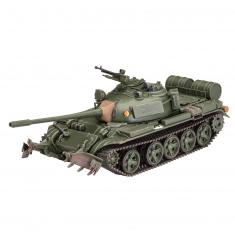Maquette char : T-55A/AM with KMT-6/EMT-5