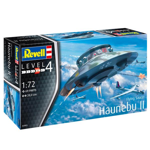 RARE MAQUETTE OVNI Ufo Haunebu II Revell Neuf Jamais Ouvert Soucoupe
