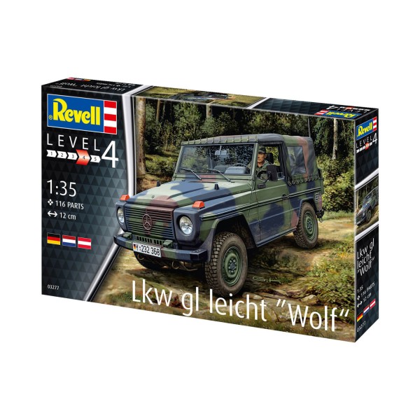 Maquette véhicule militaire : Camion léger Wolf - Revell-03277