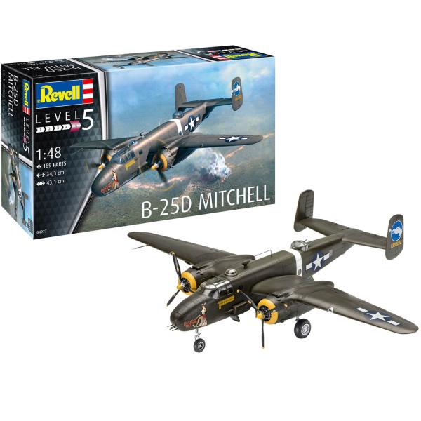 Maquette avion : B-25C/D Mitchell - Revell-04977