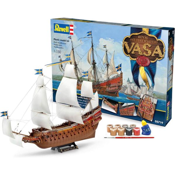 Maquette bateau : Coffret cadeau Vasa - Revell-5719