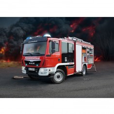 Scale model truck SMAN TGM Schlingmann HLF 20 Varus 4X4