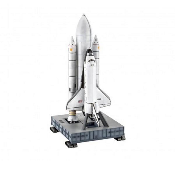Conjunto de Maquetas: transbordador espacial del 40 aniversario y cohetes impulsores - Revell-05674