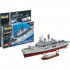 Ship model: Model Set: British Legends: HMS Invincible (Falkland War)
