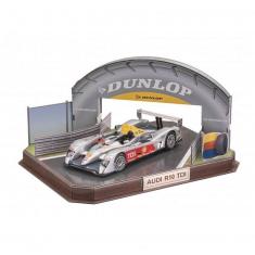 Maqueta de coche: Caja de regalo Audi R10 Tdi Le Mans + Puzzle 3D