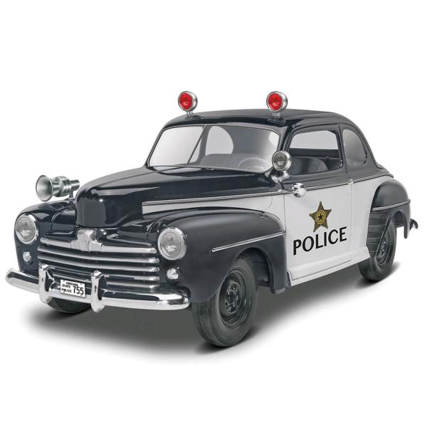 Maquette voiture : 1948 Ford Police Coupe 2n1 - Revell-14318