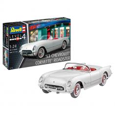 Maquette Voiture : Chevrolet Corvette Roadster 1953