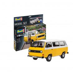 Maqueta de vehículo: model set : VW T3 Bus