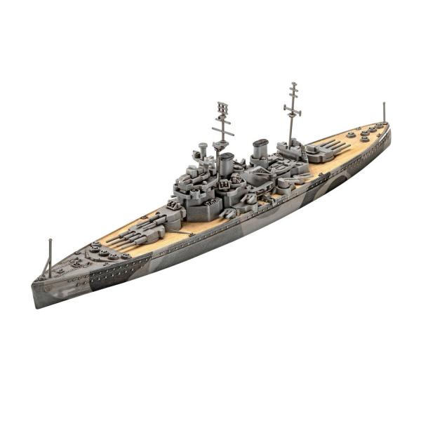 Maquette bateau militaire : HMS Duke of York : Model Set - Revell-65182