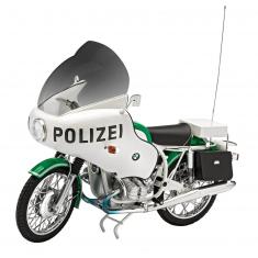 Maqueta de motocicleta: BMW R75/5 Police