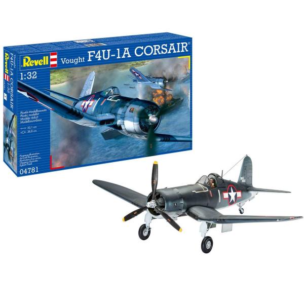 Maquette avion : Vought F4U-1A CORSAIR - Revell-64781