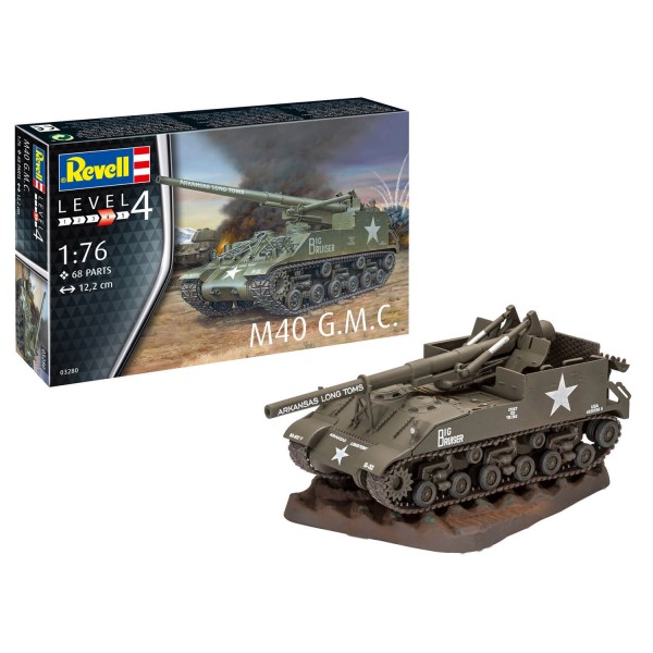 Maquette char : M40 G.M.C - Revell-3280