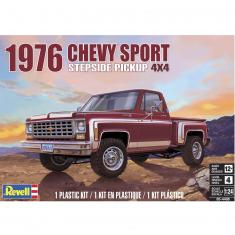 Maquette voiture : Chevy Sports Stepside Pickup 1976