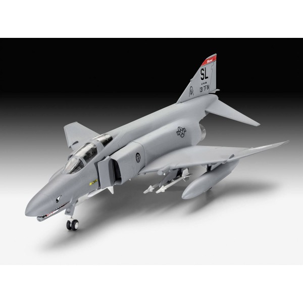 Maquette avion militaire : Easy-Click : F-4E Phantom - Revell-3651