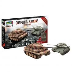 Coffret cadeau : Conflit des Nations - WWII Series - Maquette Char