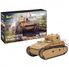 Revell Leichttraktor Rheinmetall 1930 - World Of Tanks - 1:35e