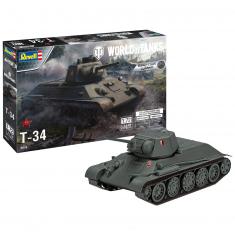 Maqueta de tanque: Easy-click : World of Tanks : T-34