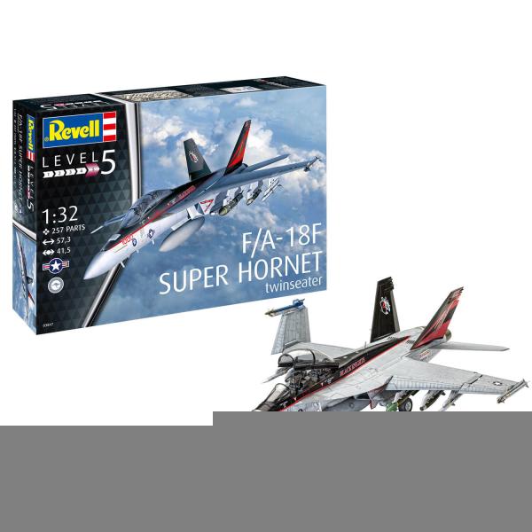 Maquette avion : F/A-18F Super Hornet - Revell-03847