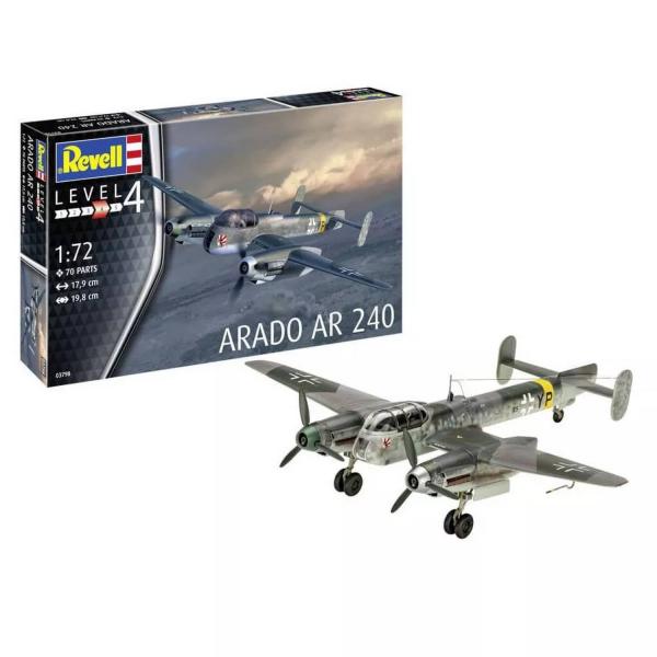 Maquette avion militaire : Arado AR-240 - Revell-3798