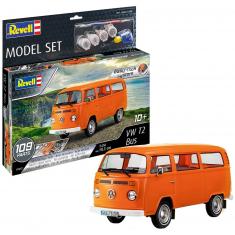 Maqueta de coche: Model Set Easy-click  :VW T2 Bus