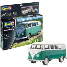 Maqueta de vehículo: model set : VW T1 Bus