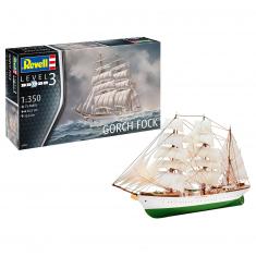 Maquette bateau : Gorch Fock