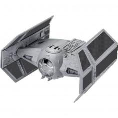 Maquette miniature Easy Click : Star Wars : Vaisseau Dark Vador TIE Fighter