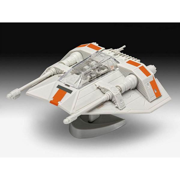 Maqueta en miniatura de Easy Click: nave Star Wars Snowspeeder - Revell-01104