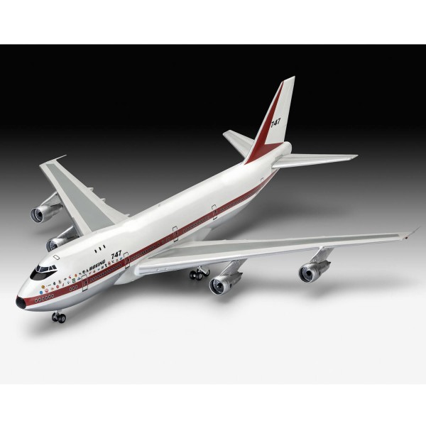 Maquette avion : Coffret cadeau 50ème anniversaire : Boeing 747-100 - Revell-5686