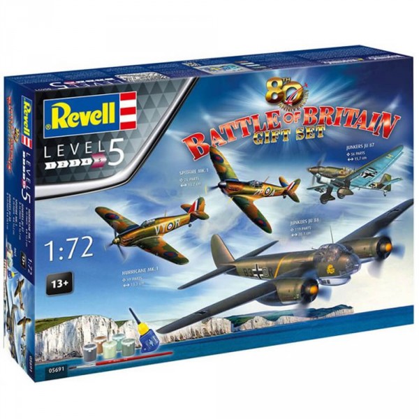 Aircraft model: 80th anniversary gift box: Battle of Britain - Revell-05691