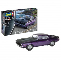 Maquette Voiture : Plymouth AAR Cuda 1970