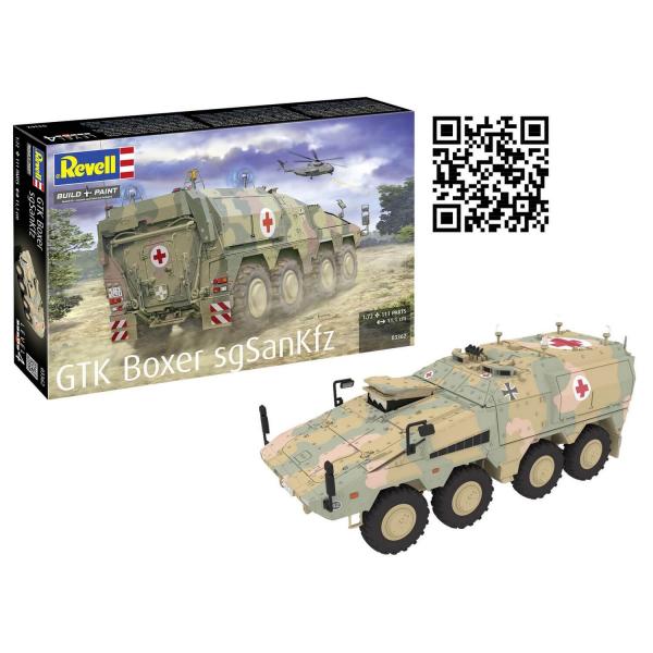 Maquettes Véhicules Militaire : GTK Boxer sgSanKfz - Revell-3362