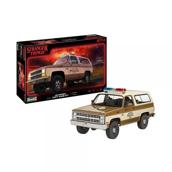 Maquette Voiture Stranger Things : 1985 Chevrolet K5 Blazer - Revell-7724