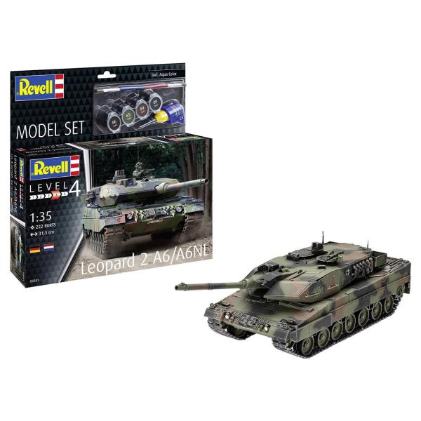 Maquette char : Leopard 2 A6/A6NL - Revell-63281