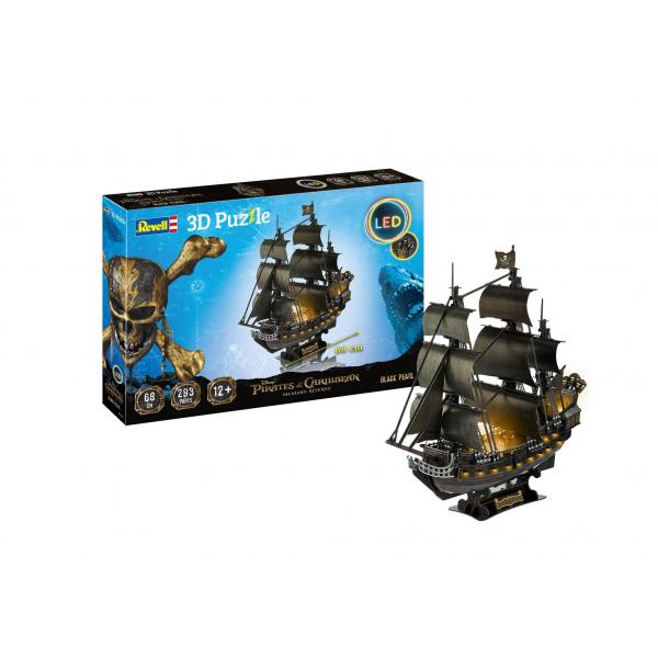 Puzzle 3D Black Pearl LED Edition - Revell-155