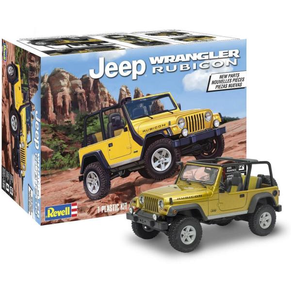 Maquette voiture : Jeep Wranger Rubicon - Revell-14501