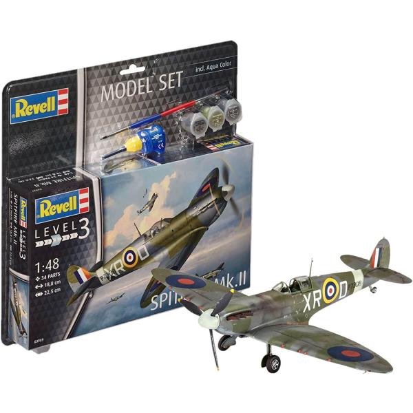 Model Set Spitfire Mk.II - 1:48e - Revell - Revell-63959