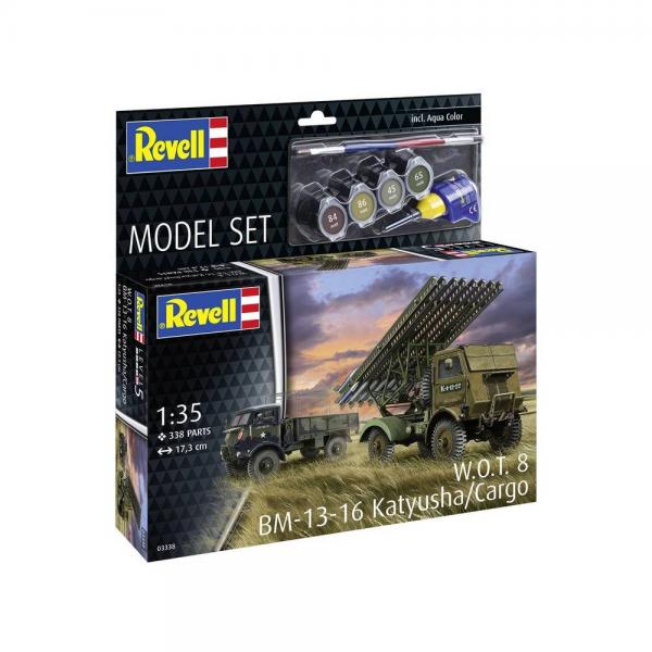 Maquette Model Set : BM:13:16 on WOT 8 1:35 - Revell-63338