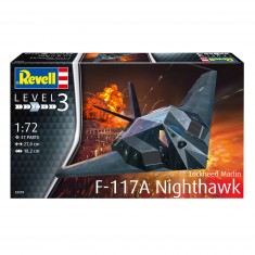 F-117A Nighthawk Stealth Fighter - 1:72e - Revell
