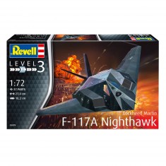 Aircraft model: F-117A Nighthawk Stealth Fighter