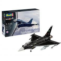 Maquette avion : Eurofighter Typhoon-Raf