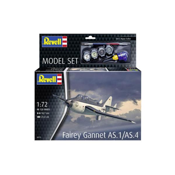 Maquette avion : Model Set Fairey Gannet AS.1/AS.4 - Revell-63775